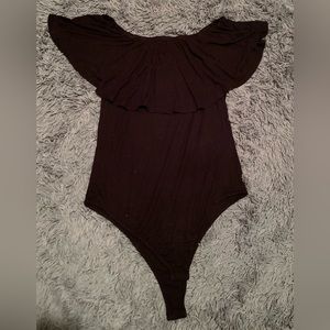 Marci Plus-Size Off-Shoulder Bodysuit
